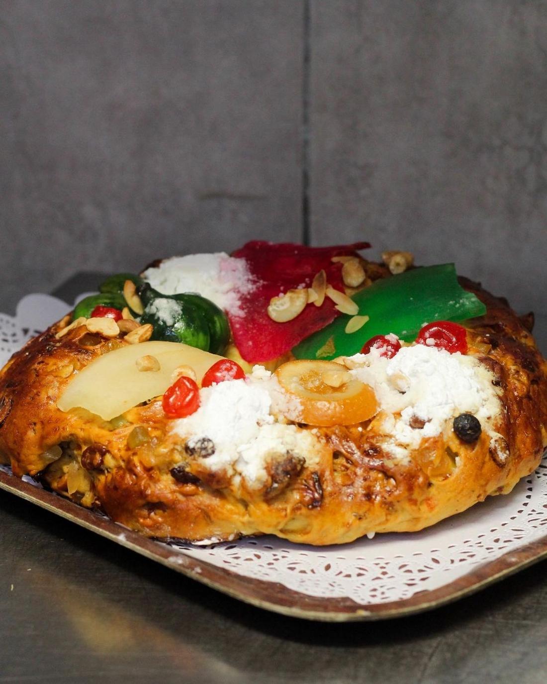 A Bolo Rei, the Portuguese king cake