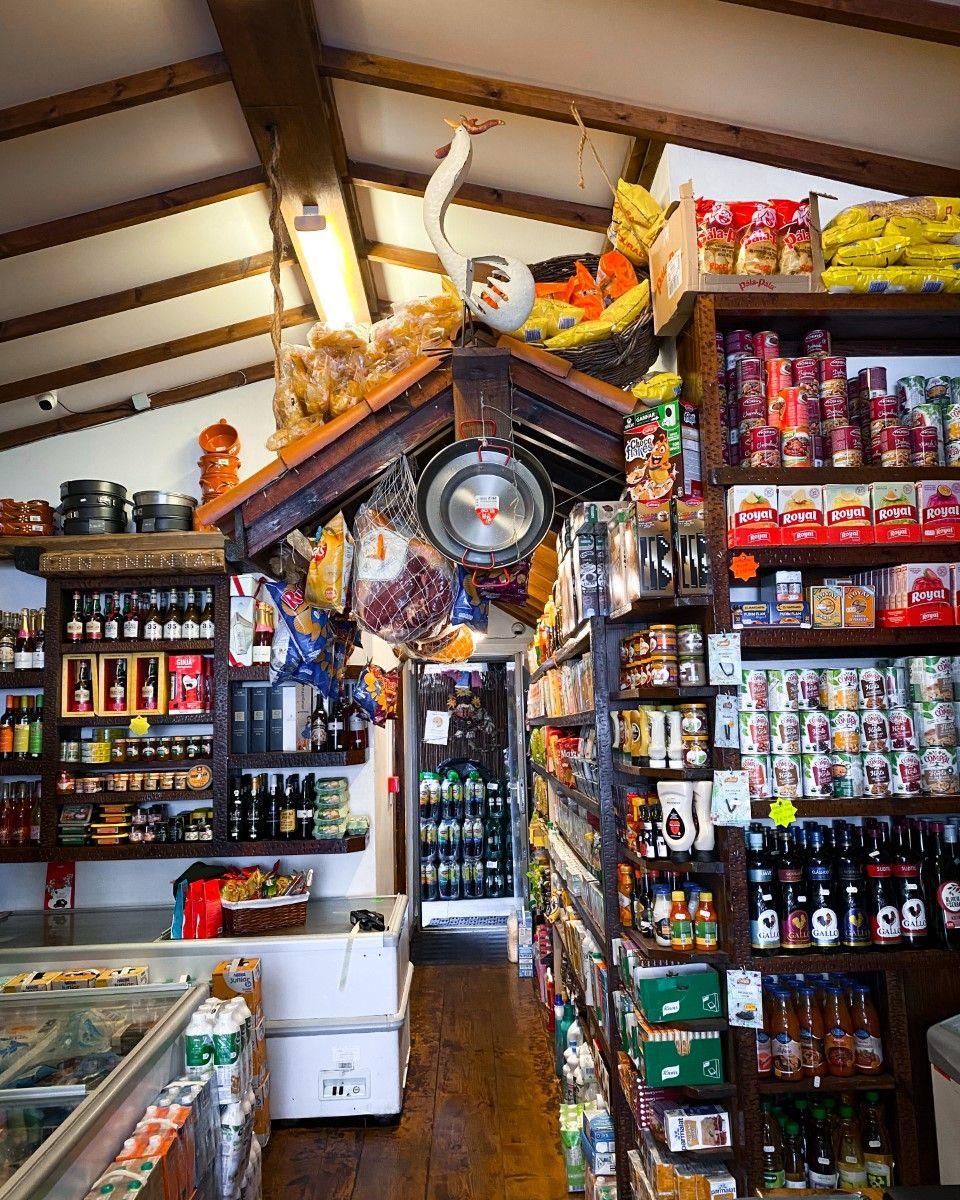 Inside the Deli Beira shop